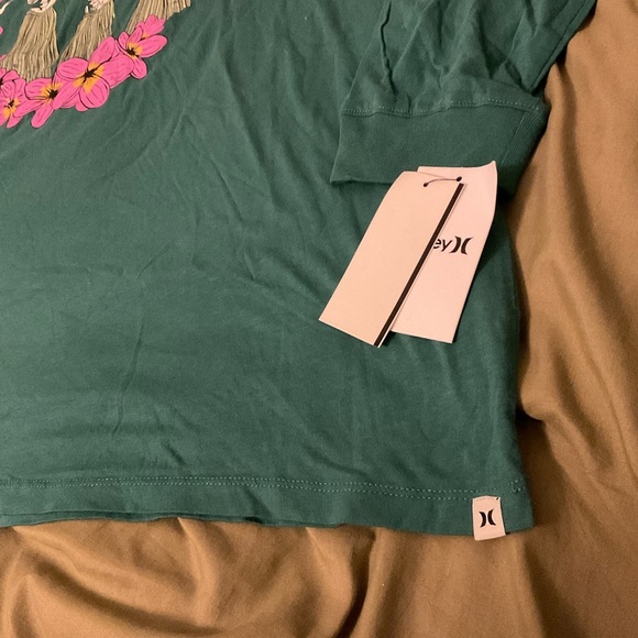 HURLEY HULASKEL Womens Oversized Tee size large - Picture 6 of 8